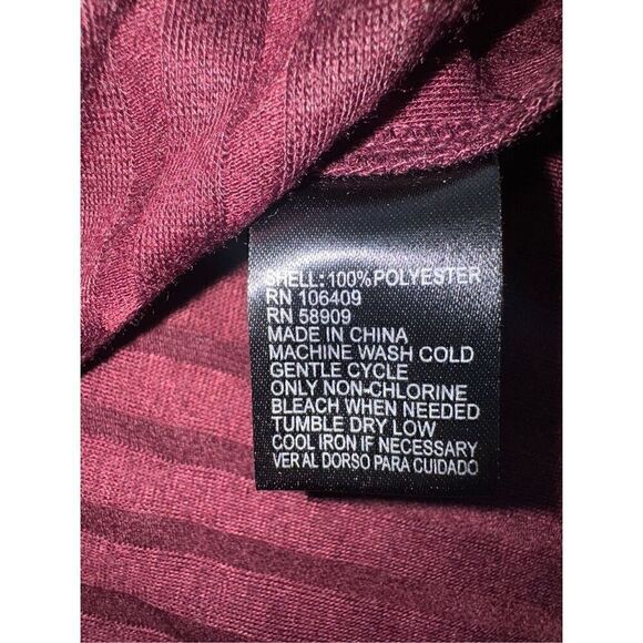 Gianni Bini Maroon Burgundy T Shirt Stretch dress, Women’s Large - Picture 5 of 7